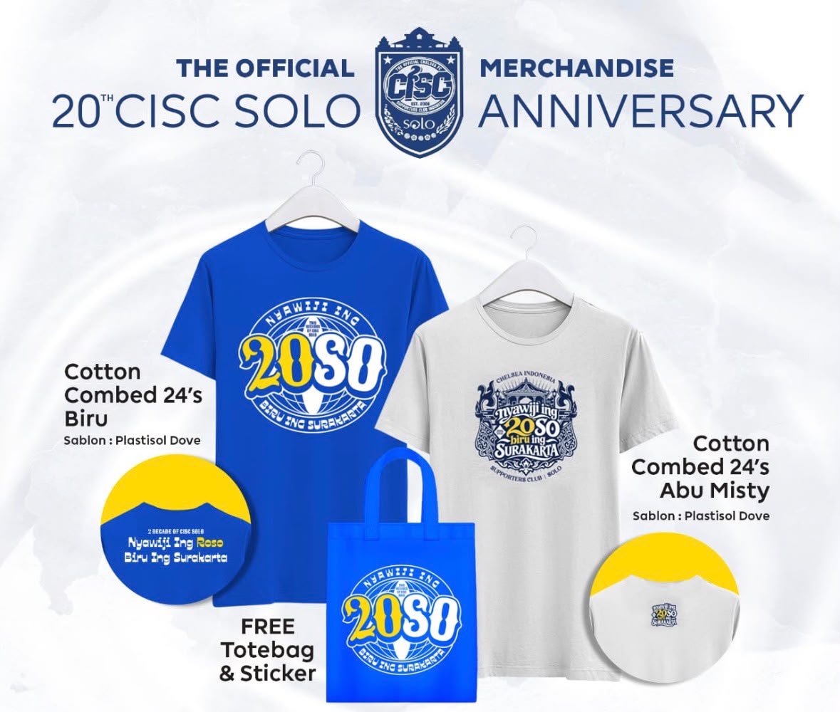 Kaos CISC Solo Raya edisi utama